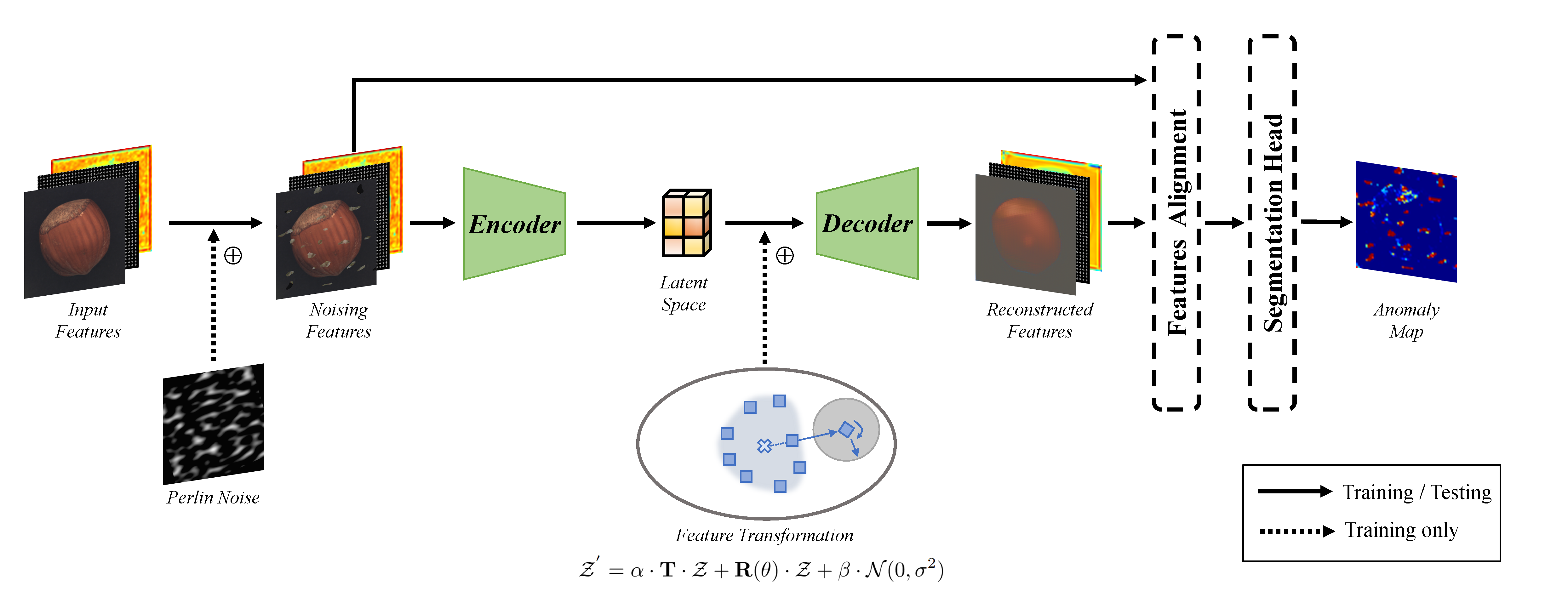 FeatDAE: Introducing Features with Denoising Autoencoder for Anomaly Detection